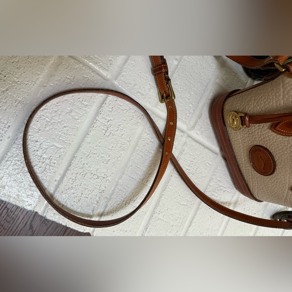VTG DOONEY & BOURKE Mini Norfolk Crossbody Satchel - Picture 7 of 7